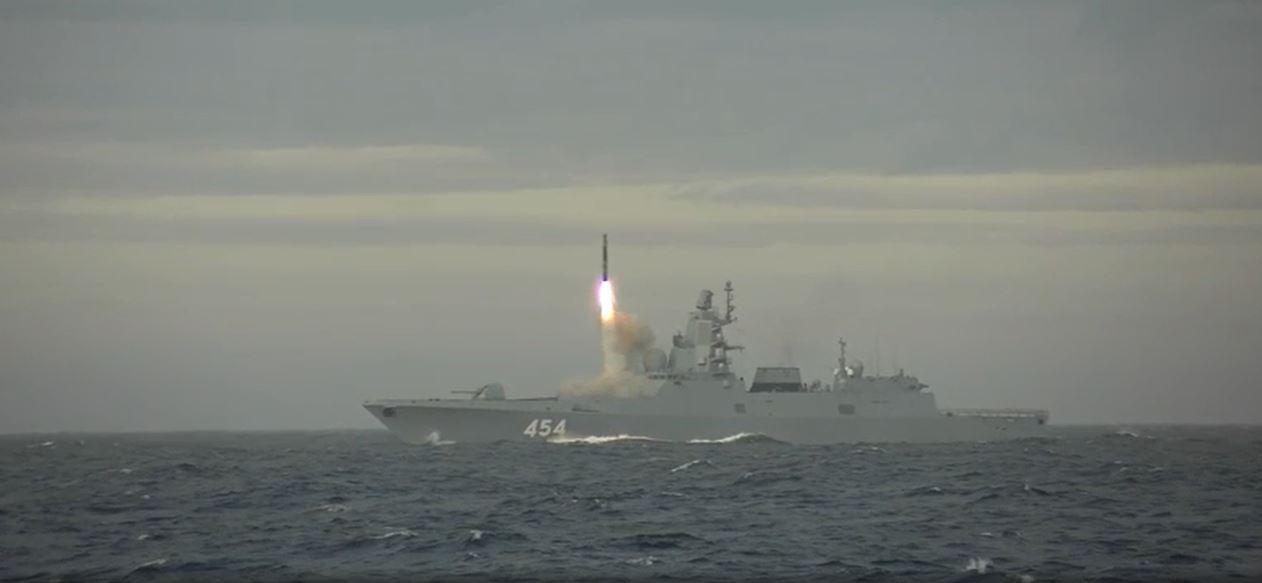 На Северном флоте провели испытания новой крылатой ракеты «Циркон»